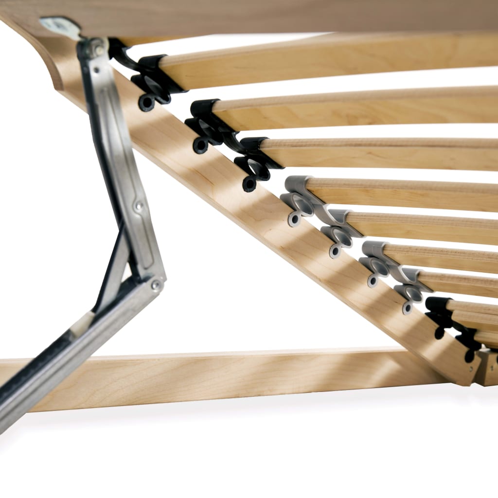 Premium 28-Slat Beech Bed Base, 7 Zones, 120x200 cm