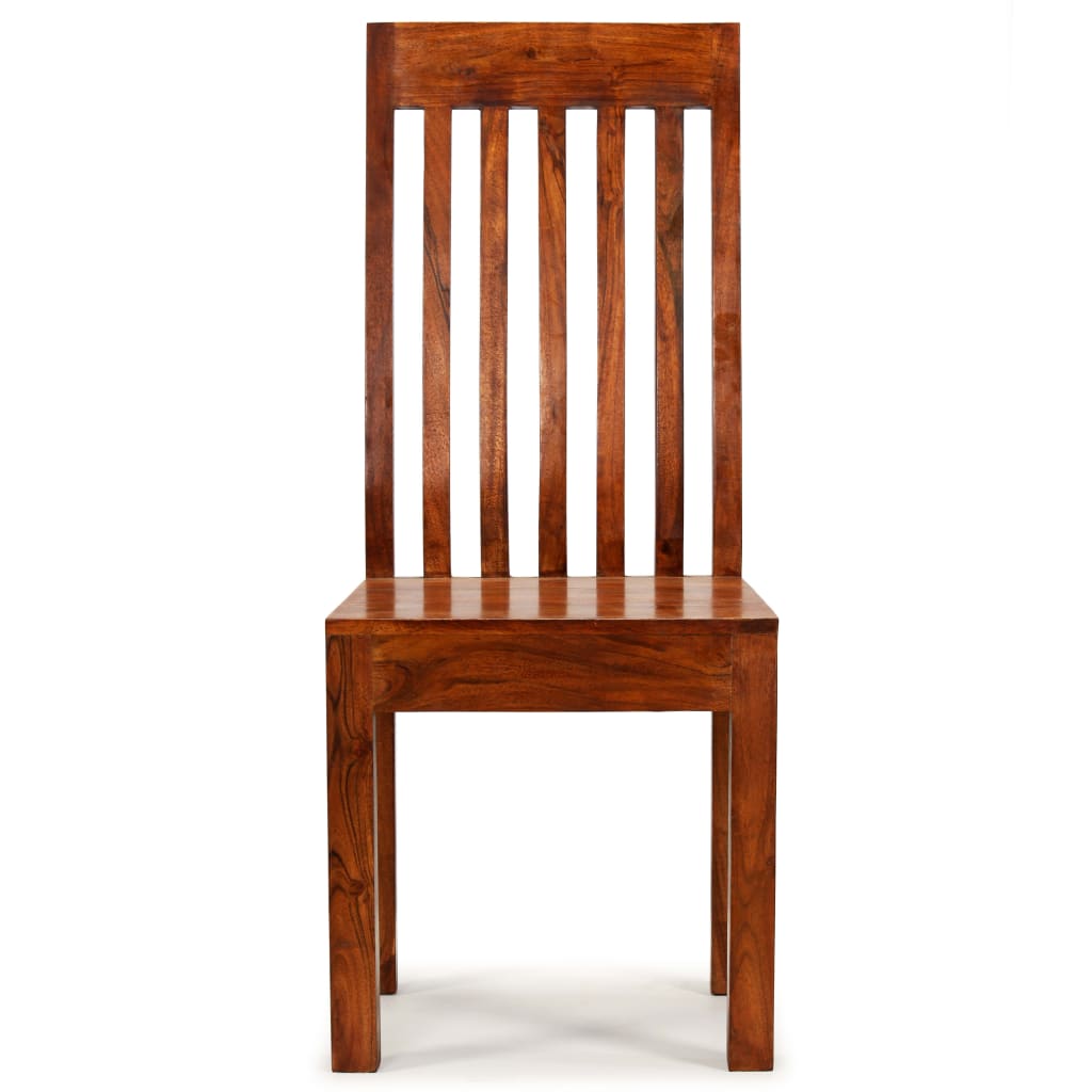Dining Chairs 6 Pcs Solid Wood Modern