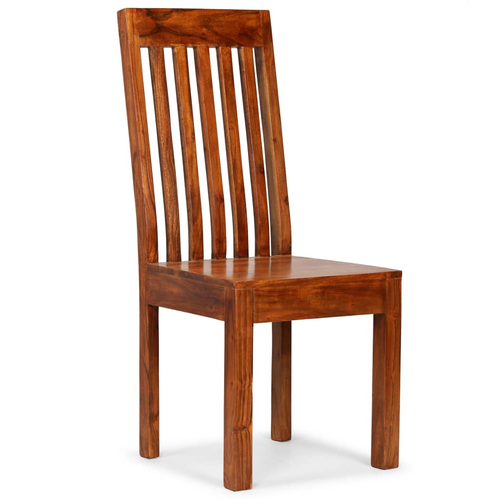 Dining Chairs 6 Pcs Solid Wood Modern