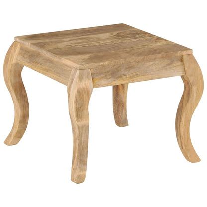 End Table 45x45x40 cm Solid Mango Wood