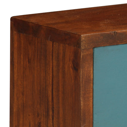 Solid Acacia Wood Writing Desk - 110x50x90 cm, Elegant Design