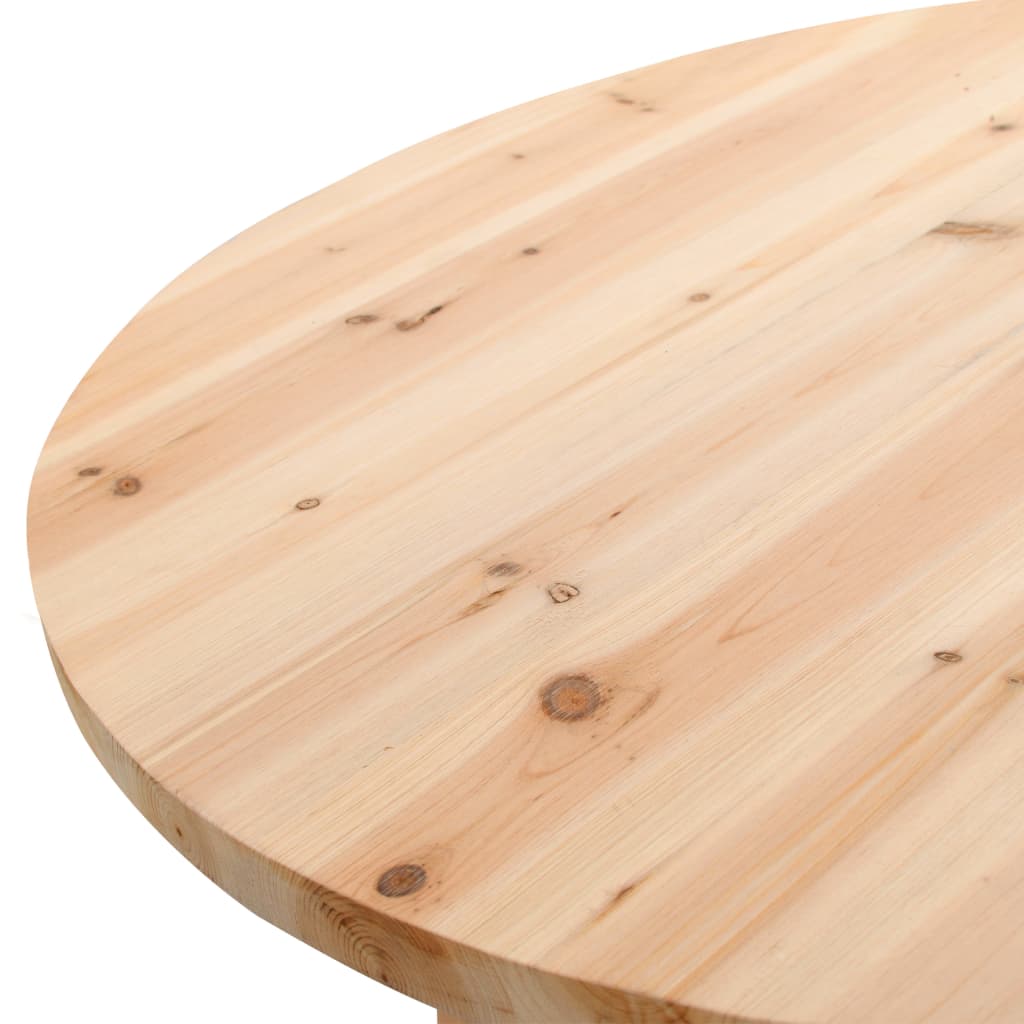 Compact Fir Wood Foldable Bar Table - 78 cm