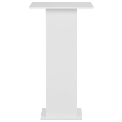 White Bar Table 60x60x110 cm - Sleek & Modern Design