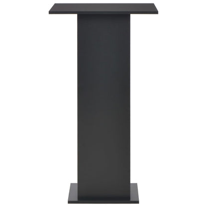 Sleek Black Bar Table 60x60x110 cm - Elegant and Durable Design