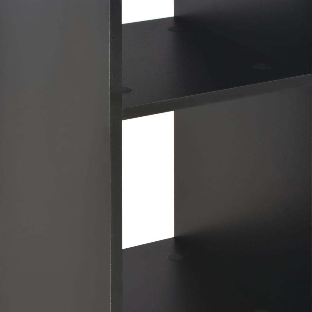 Sleek Black Bar Table 60x60x110 cm - Elegant and Durable Design