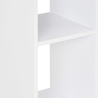 White & Anthracite Grey Bar Table 60x60x110 cm - Stylish Design