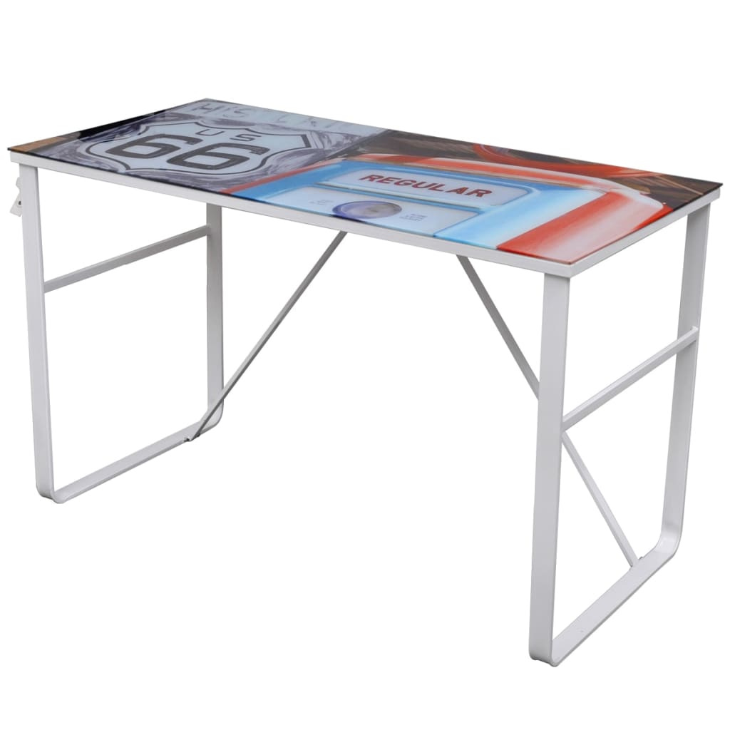 Sleek Walnut Rectangular Desk: Modern Design & Durable Craftsmanship