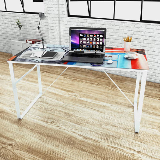 Sleek Walnut Rectangular Desk: Modern Design & Durable Craftsmanship