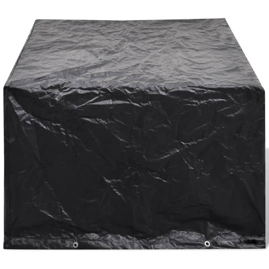 Waterproof Garden Cover for 4-Person Poly Rattan Set, 180x140cm
