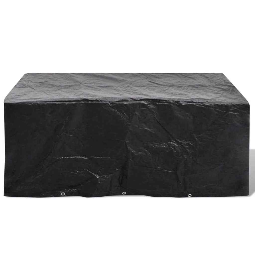 Weatherproof Garden Furniture Cover for 6-Person Rattan Set, 240x140cm