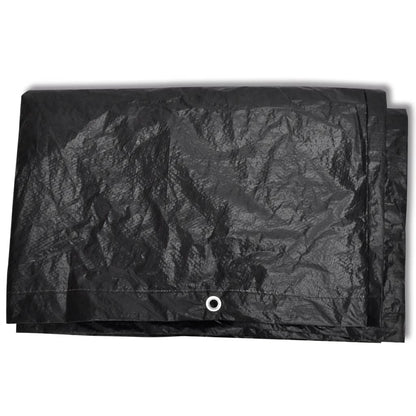 Weatherproof Garden Furniture Cover for 6-Person Rattan Set, 240x140cm