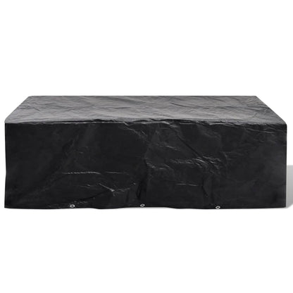 Durable Poly Rattan Garden Furniture Cover for 8-Person Set, 300x140cm