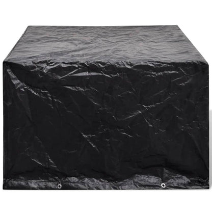 Durable Green Garden Furniture Cover, 8 Eyelets, 135x135x90 cm