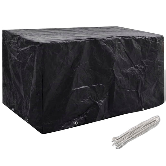 Durable Green Garden Furniture Cover, 8 Eyelets, 180x70x90 cm