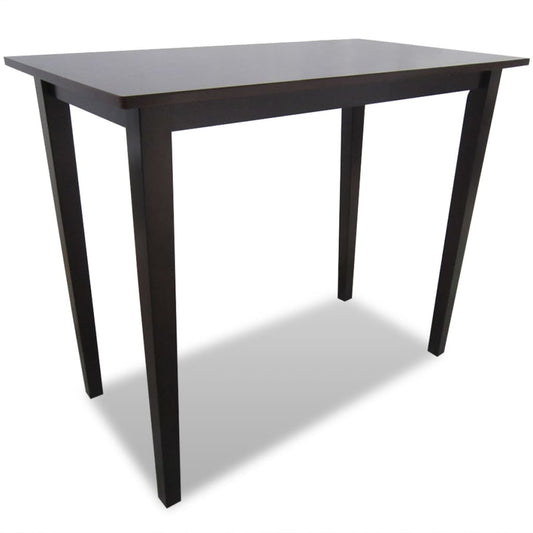 Elegant Brown Wooden Bar Table - Stylish & Durable Design