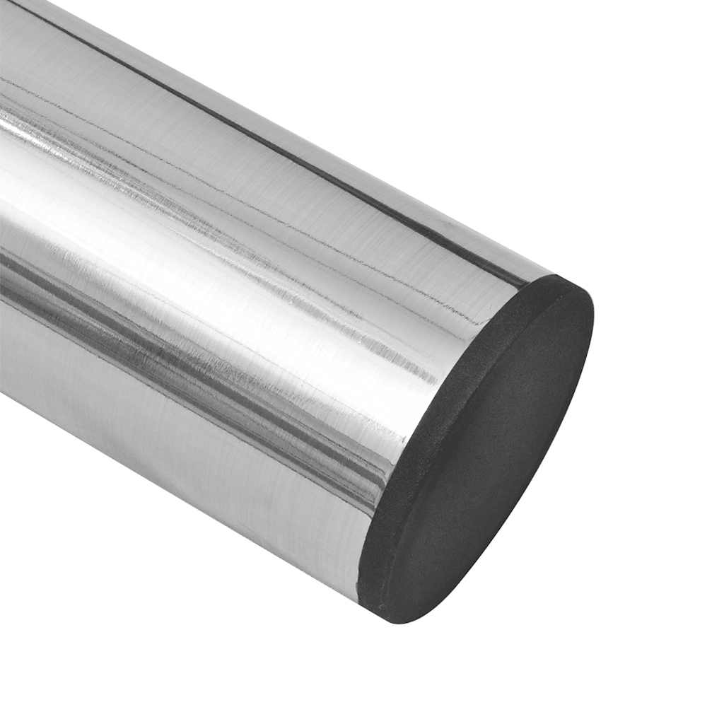 Adjustable Brushed Nickel Telescopic Table Legs 710-1100mm (Set of 2)