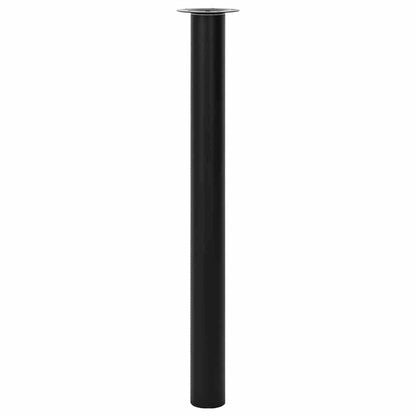 Adjustable Black Telescopic Table Legs 710-1100mm (Set of 2)
