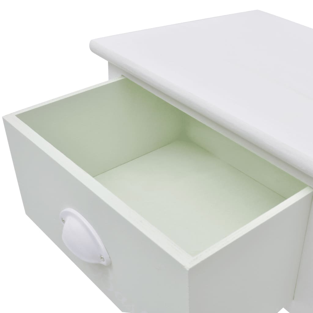 Set of 2 French Wood Bedside Cabinets - Elegant Style for Your Home