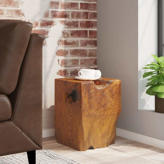 Solid Teak Wood Stool - Durable & Stylish Seating Solution