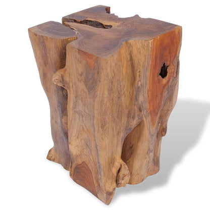 Solid Teak Wood Stool - Durable & Stylish Seating Solution