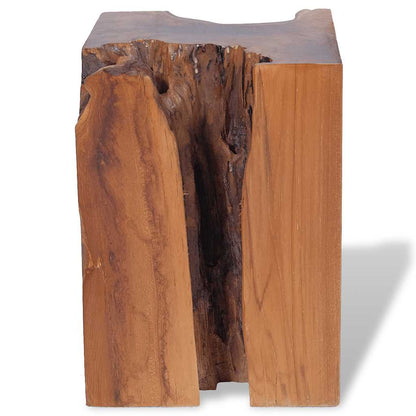 Solid Teak Wood Stool - Durable & Stylish Seating Solution