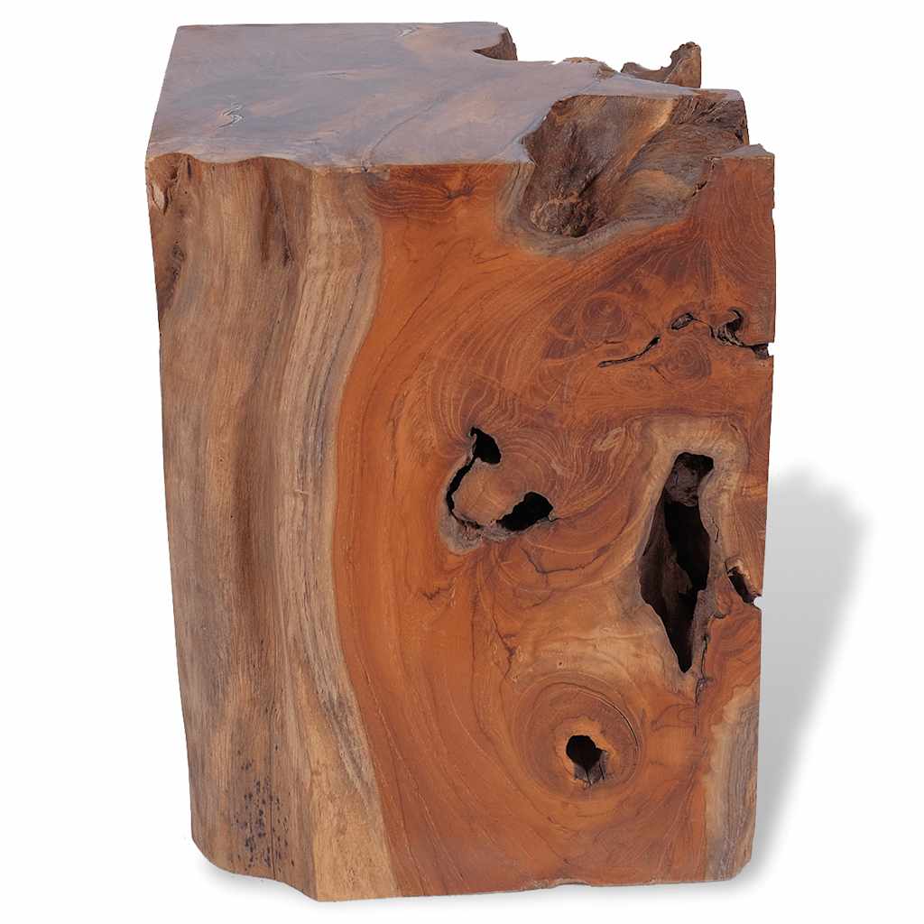 Solid Teak Wood Stool - Durable & Stylish Seating Solution