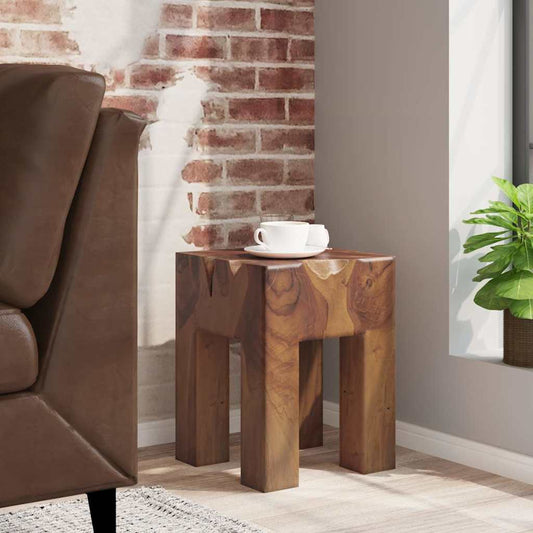 Teak Wood Stool - Durable & Stylish Solid Wood Seating Solution