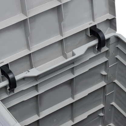 Light Grey 90L Garden Storage Box - Durable & Spacious Solution