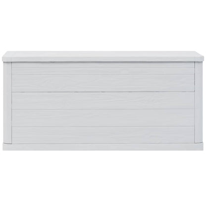 Light Grey 280L Garden Storage Box - Durable & Spacious Solution