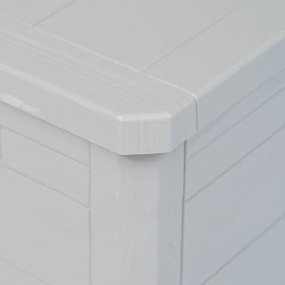 Light Grey 280L Garden Storage Box - Durable & Spacious Solution