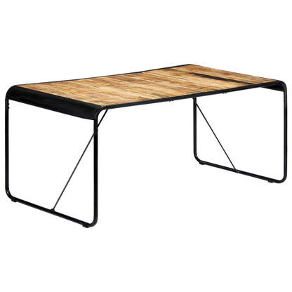 Rustic Mango Wood Dining Table - 180x90x76 cm | Solid & Durable