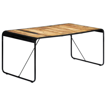 Rustic Mango Wood Dining Table - 180x90x76 cm | Solid & Durable