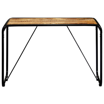 Solid Mango Wood Dining Table 118x60x76 cm - Rustic Charm