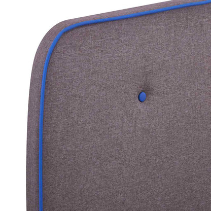 Taupe Fabric Small Double Bed Frame 120x190 cm - No Mattress