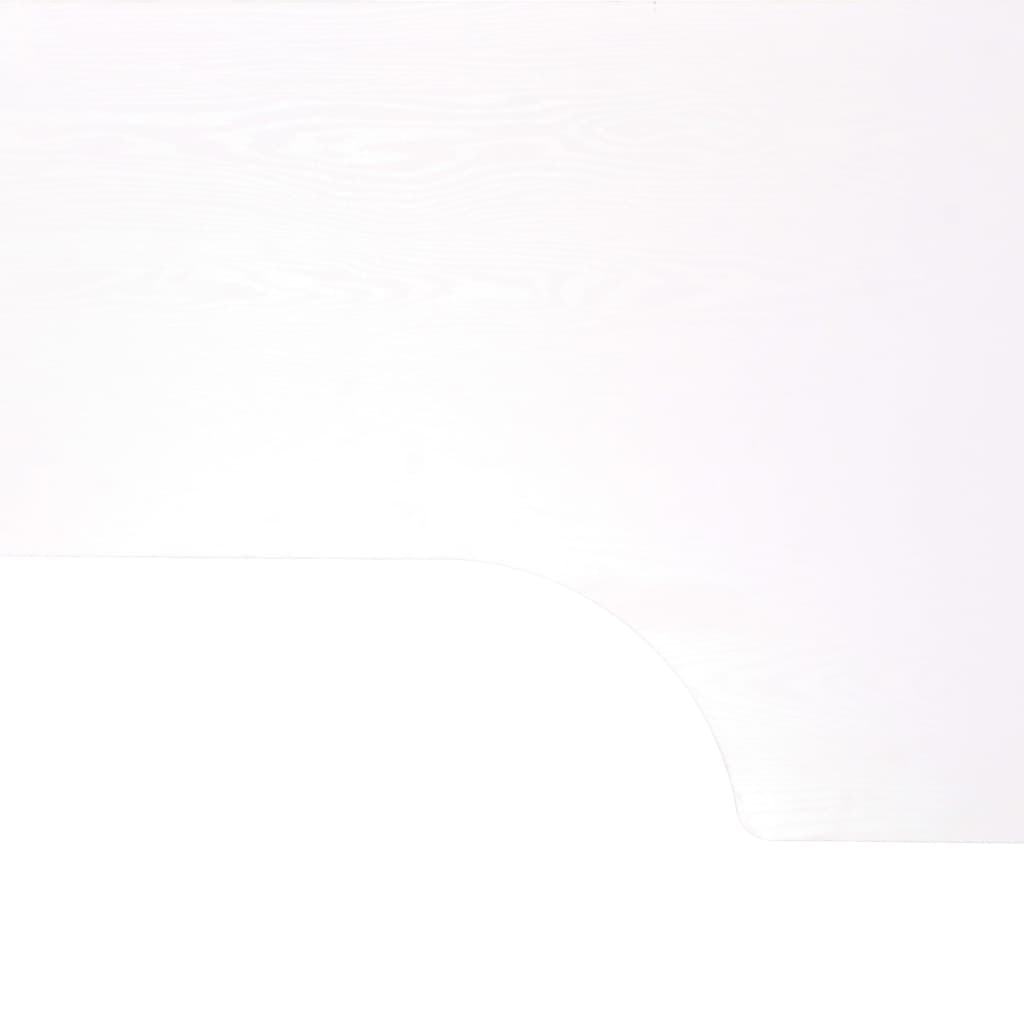 Sleek White Computer Desk 120x72x70 cm - Modern & Durable Design