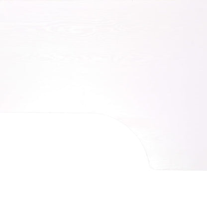 Sleek White Computer Desk 120x72x70 cm - Modern & Durable Design
