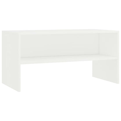 TV Cabinet White 80x40x40 cm Engineered Wood