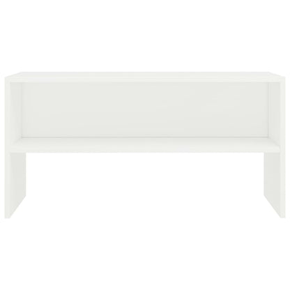 TV Cabinet White 80x40x40 cm Engineered Wood