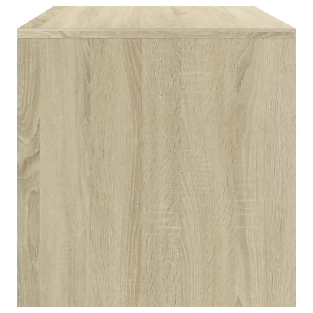 Compact Sonoma Oak Bedside Cabinet 40x30x30 cm - Engineered Wood