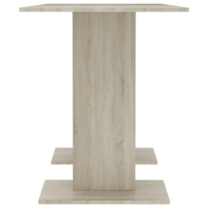 Sonoma Oak Dining Table 110x60x75 cm - Engineered Wood