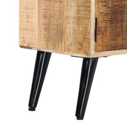 TV Cabinet 115x30x47 cm Solid Mango Wood