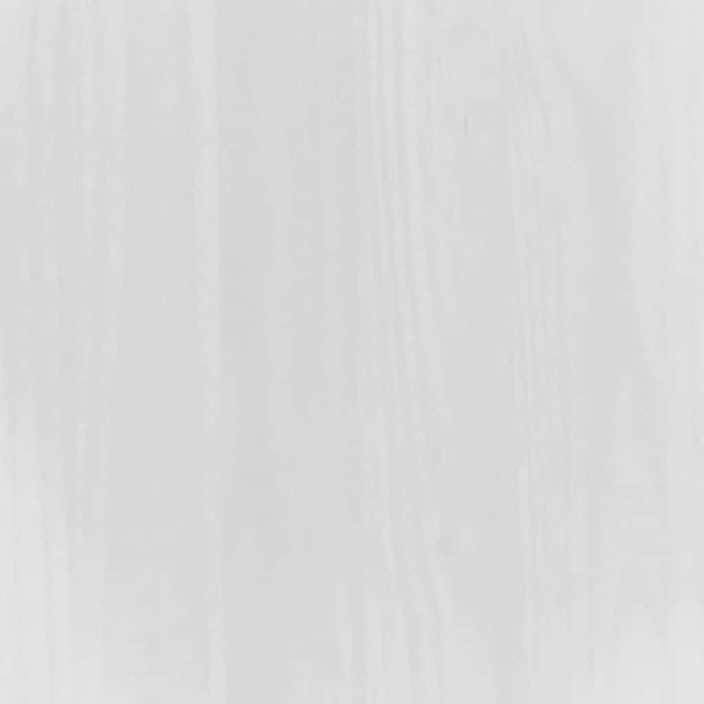 Mexican Pine Bedside Cabinet, Corona Range, White, 53x39x67 cm