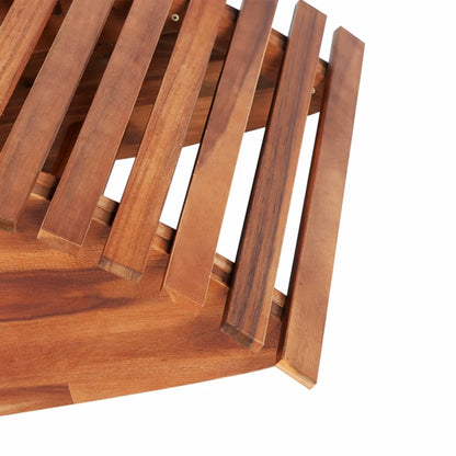 2-Piece Acacia Wood Rocking Sun Loungers - Durable & Stylish