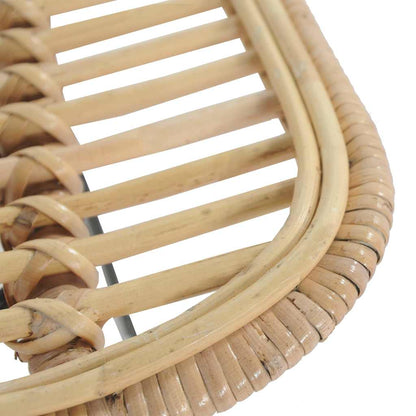 Natural Rattan Bar Chairs Set of 2 - Stylish & Durable Seating
