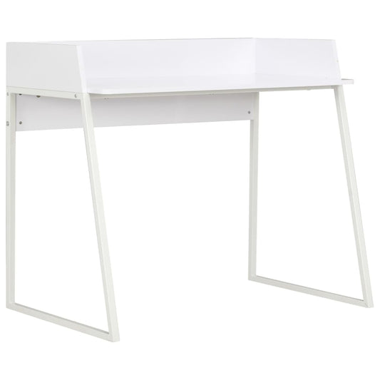 Compact White Desk - 90x60x88 cm - Sleek & Modern Design