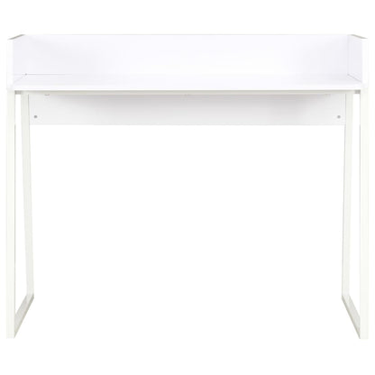 Compact White Desk - 90x60x88 cm - Sleek & Modern Design