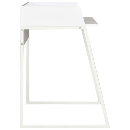 Compact White Desk - 90x60x88 cm - Sleek & Modern Design