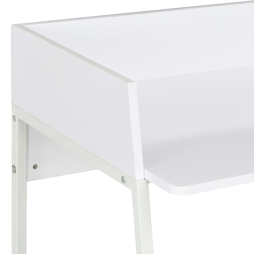 Compact White Desk - 90x60x88 cm - Sleek & Modern Design
