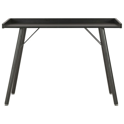 Compact Black Desk 90x50x79 cm - Sleek & Stylish Workspace Solution