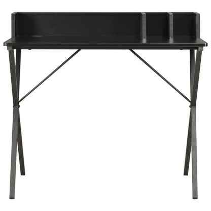 Compact Black Desk, 80x50x84cm - Sleek, Modern Design